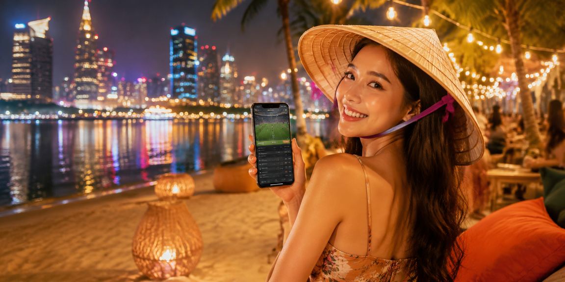 Người chơi cá cược thể thao tại Hồ Chí Minh sử dụng giao diện tiếng Việt